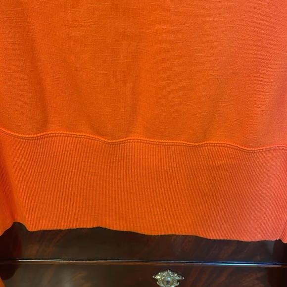 Anthropologie, large, “Auburn”orange, long sleeve top - Picture 7 of 10